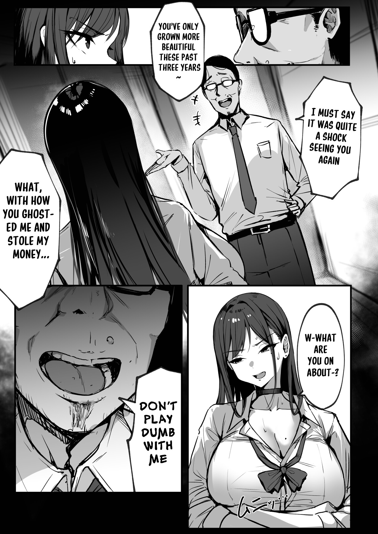 Hentai Manga Comic-My Mom's New Husband is My Sugar Daddy-Read-23
